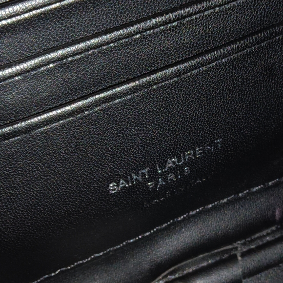 LYS Saint Laurent Mini Lou Black purse - Picture 6 of 7